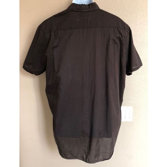 Lucky Brand Mens Brown Button Shirt XL - Picture 2 of 8